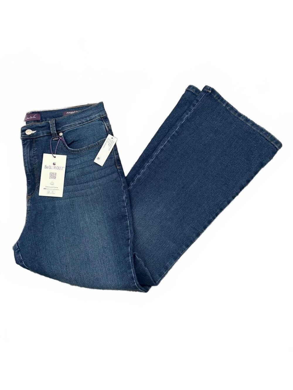 Gloria Vanderbilt Amanda Boot NEW Women's Denim Jeans Size 14P Streetwear City